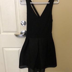 Express black homecoming dress